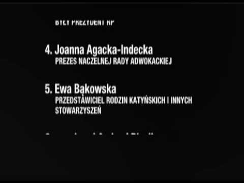 Lista ofiar, które zginęły tragiczną śmiercią w Smoleńsku 10.04.2010 r.