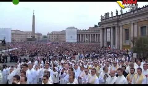 Msza Święta dziękczynna za beatyfikację Jana Pawła II