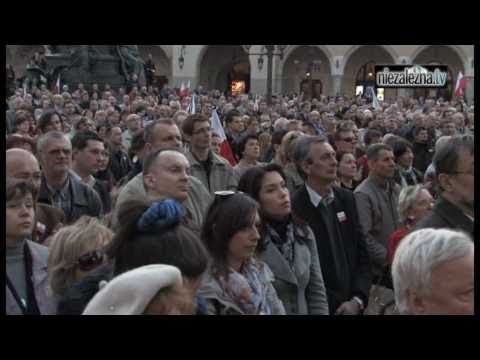 18 kwietnia – tysiące Polaków w Krakowie