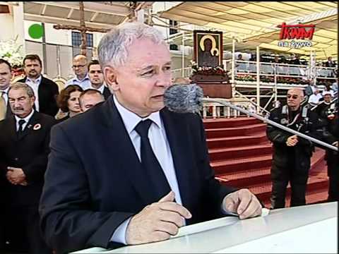 XIX Pielgrzymka Rodziny Radia Maryja: Przemówienie – Jarosław Kaczyński