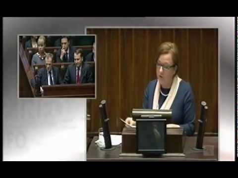 Beata Kempa – debata po exposé Donalda Tuska