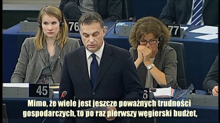 Debata nad Węgrami – Victor Orbán