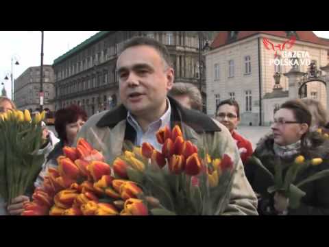 Tulipany dla Śp. Marii Kaczyńskiej