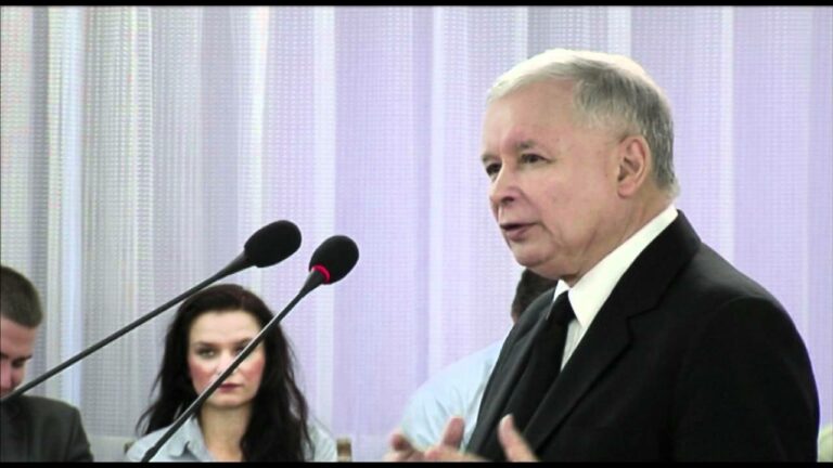 Jarosław Kaczyński na konferencji z okazji 20 lecia obalenia rządu J. Olszewskiego