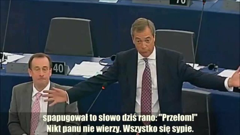 Nigel Farage: Przełom w kryzysie euro – wszystko się sypie