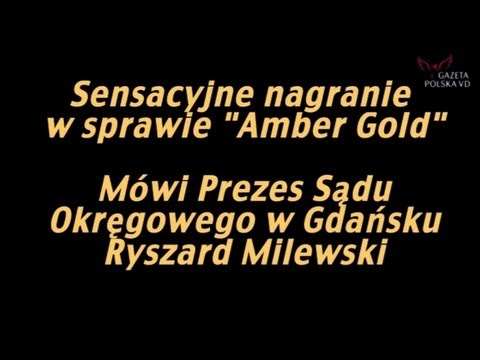 Sensacyjne nagranie w sprawie “Amber Gold”