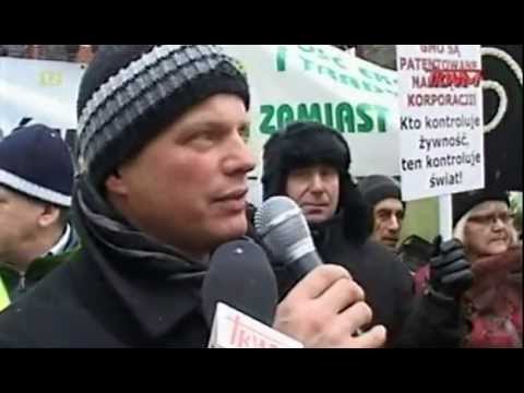 Protest rolników przeciwko wyprzedaży Polskiej ziemi