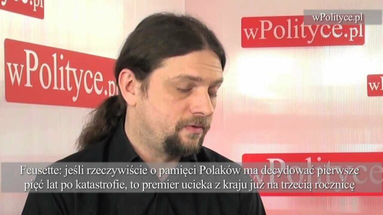 Krzysztof Feusette: Wstyd mi za to, co robi premier polskiego rządu