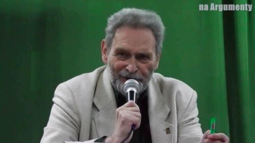 Bohdan Urbankowski w Łodzi (26.11.2013)