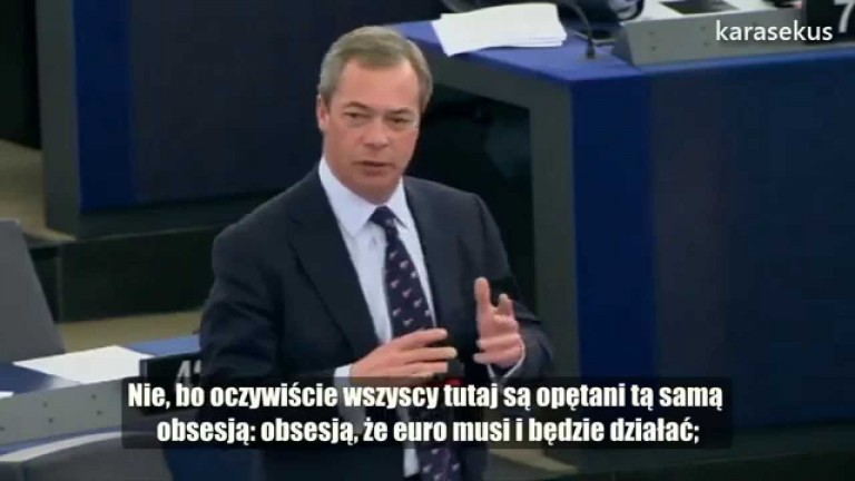 Nigel Farage: Prosta lekcja ekonomii