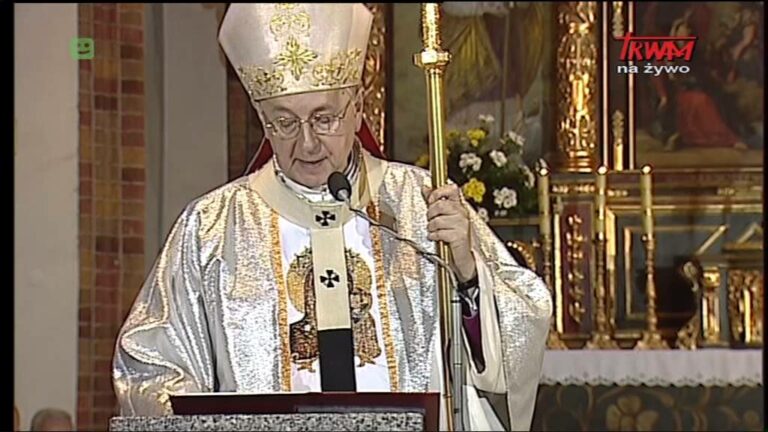 Homilia ks. abp Stanisława Gądeckiego wygłoszona w Bazylice Mniejszej w Szamotułach