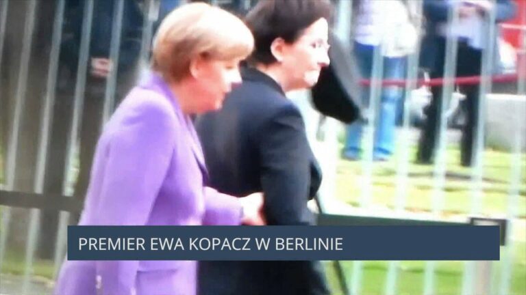 Ewa Kopacz zawitała do Berlina