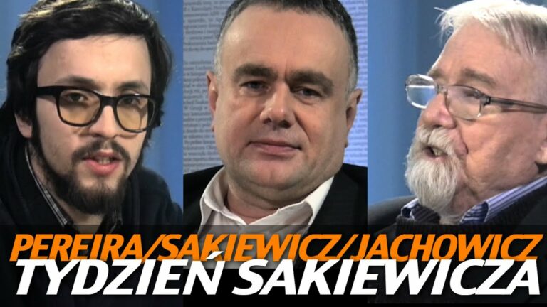 Tydzień Sakiewicza – Jachowicz, Pereira