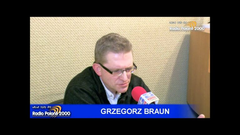 Grzegorz Braun dla Radio Polonii 2000