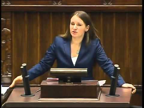 Karolina Elbanowska – sensowne wystapienie w sejmie 4.03.2015