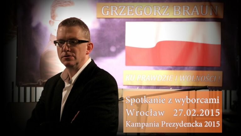Grzegorz Braun we Wrocławiu – 27.02.2015