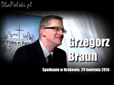 Spotkanie z GRZEGORZEM BRAUNEM w Krakowie