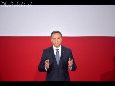 Przemówienie prezydenta elekta Andrzeja Dudy w dniu wyborów