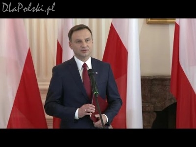 Akt wyboru na Prezydenta RP dla Andrzeja Dudy