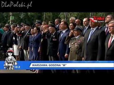 Główne obchody wybuchu Powstania Warszawskiego: Godzina „W”