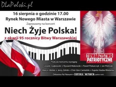 Niech Żyje Polska – Koncert 16.08.2015 r.