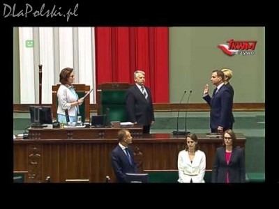 Uroczystości w Sejmie związane z zaprzysiężeniem prezydenta RP Andrzeja Dudy