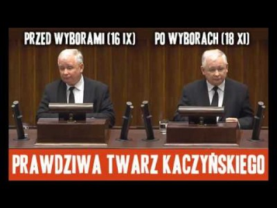 Prawdziwa twarz Kaczyńskiego