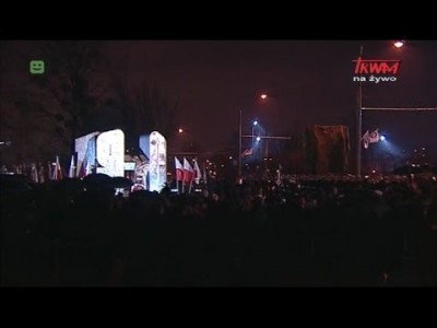 Transmisja obchodów 45. rocznicy wydarzeń grudnia 1970 w Gdyni