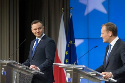 Prezydent Duda zgasił nieformalnego prezydenta Tuska w Brukseli