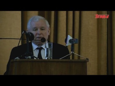 Wykład Jarosława Kaczyńskiego – „Środki społecznego przekazu w służbie dobra wspólnego”