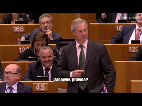 Nigel Farage: Już wam nie do śmiechu!