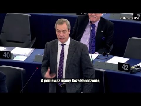 Nigel Farage: Jean-Claude Juncker jest zagrożeniem dla NATO