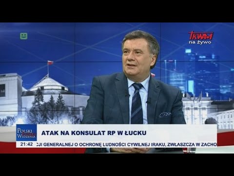 Atak na konsulat RP w Łucku na Ukrainie
