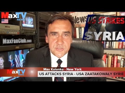 Ameryka uderza na Syrię