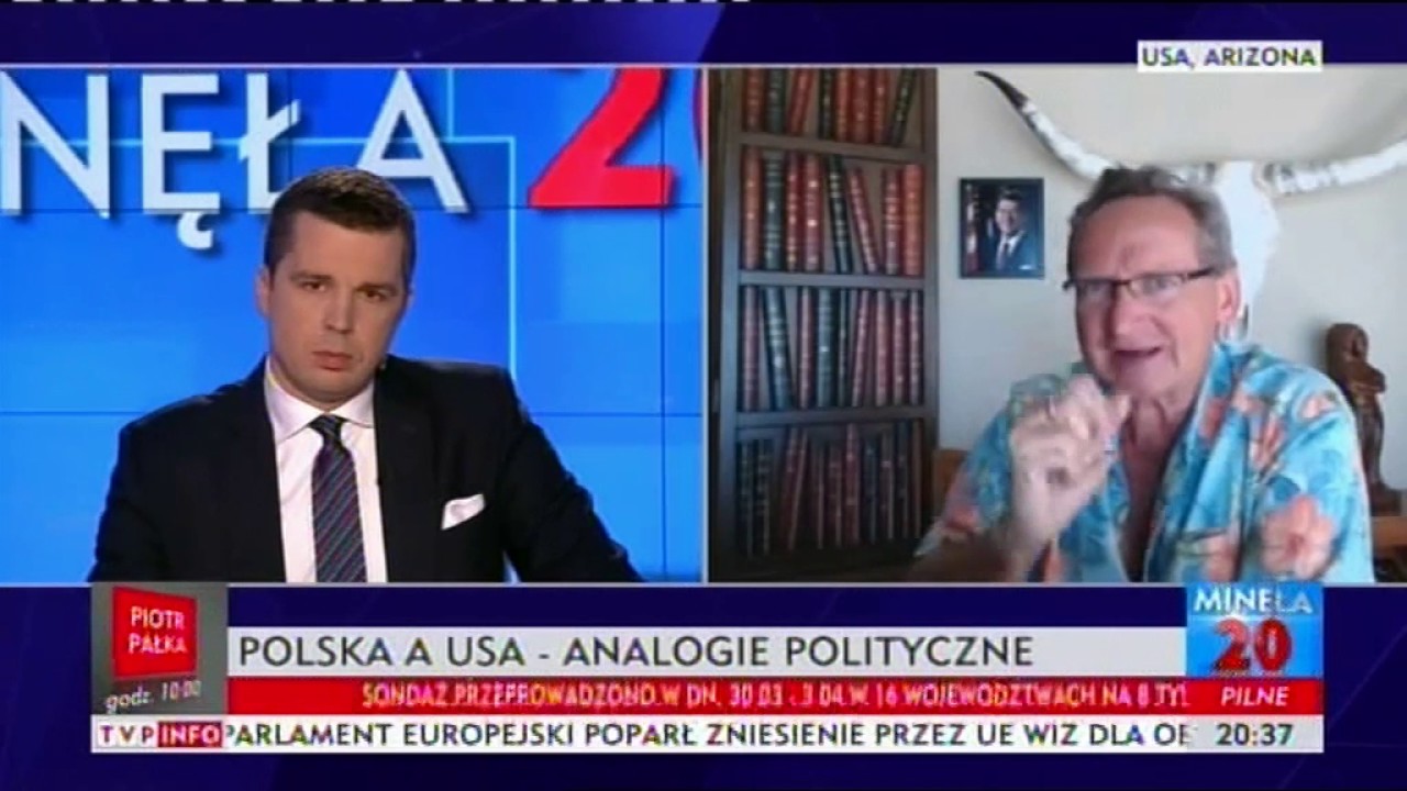 Cejrowski w TVP o sytuacji w Polsce i USA