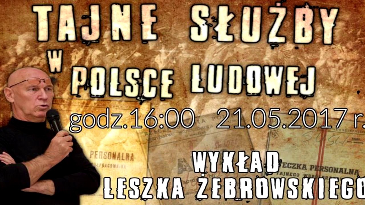 Tajne Służby w PRL i III RP – Leszek Żebrowski