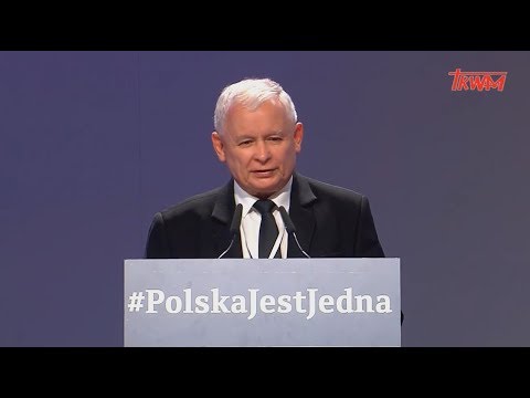 Wystąpienie Jarosława Kaczyńskiego i  Mateusza Morawieckiego podczas V Kongresu PIS