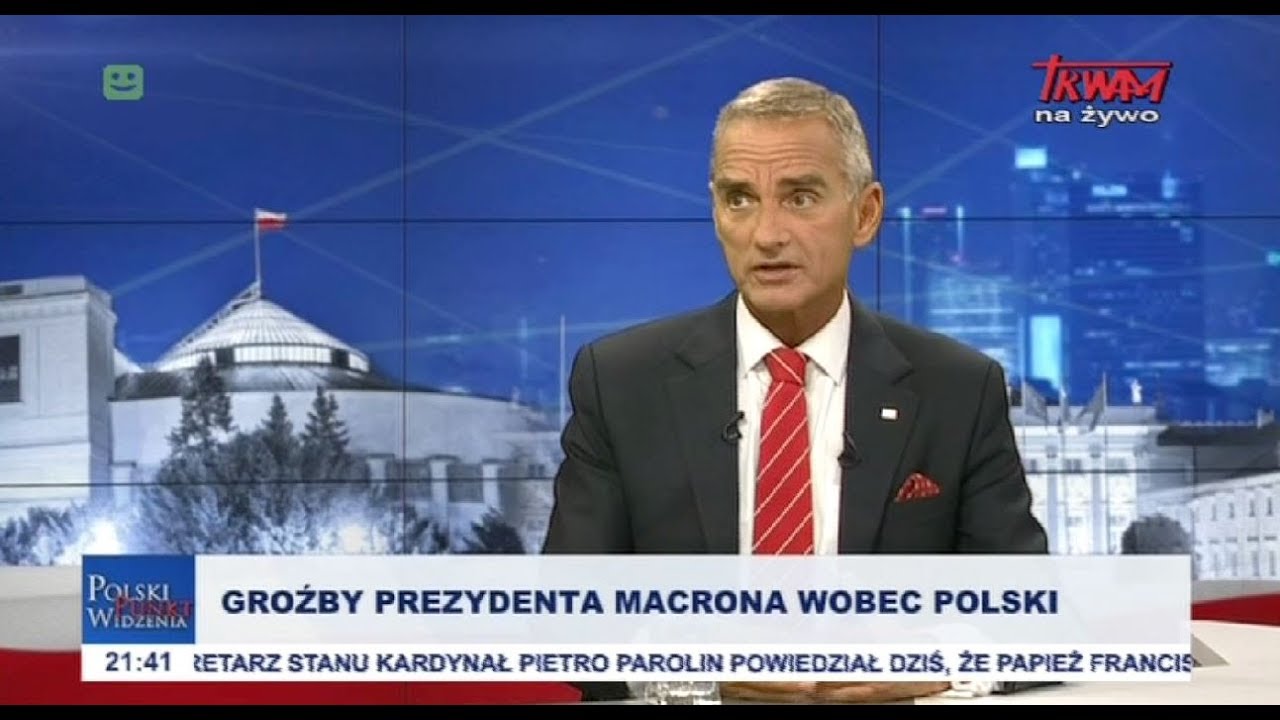 Groźby Macrona wobec Polski