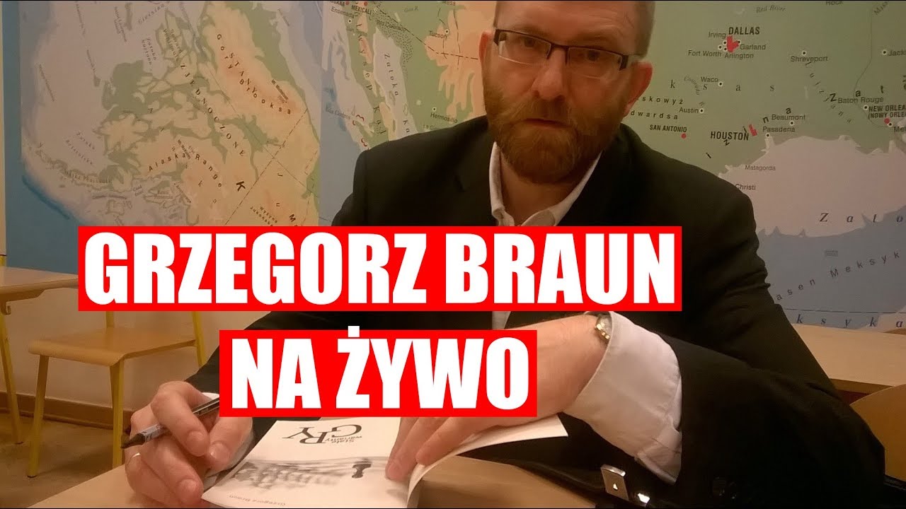 Grzegorz Braun i pytania na żywo (3.12.2017)