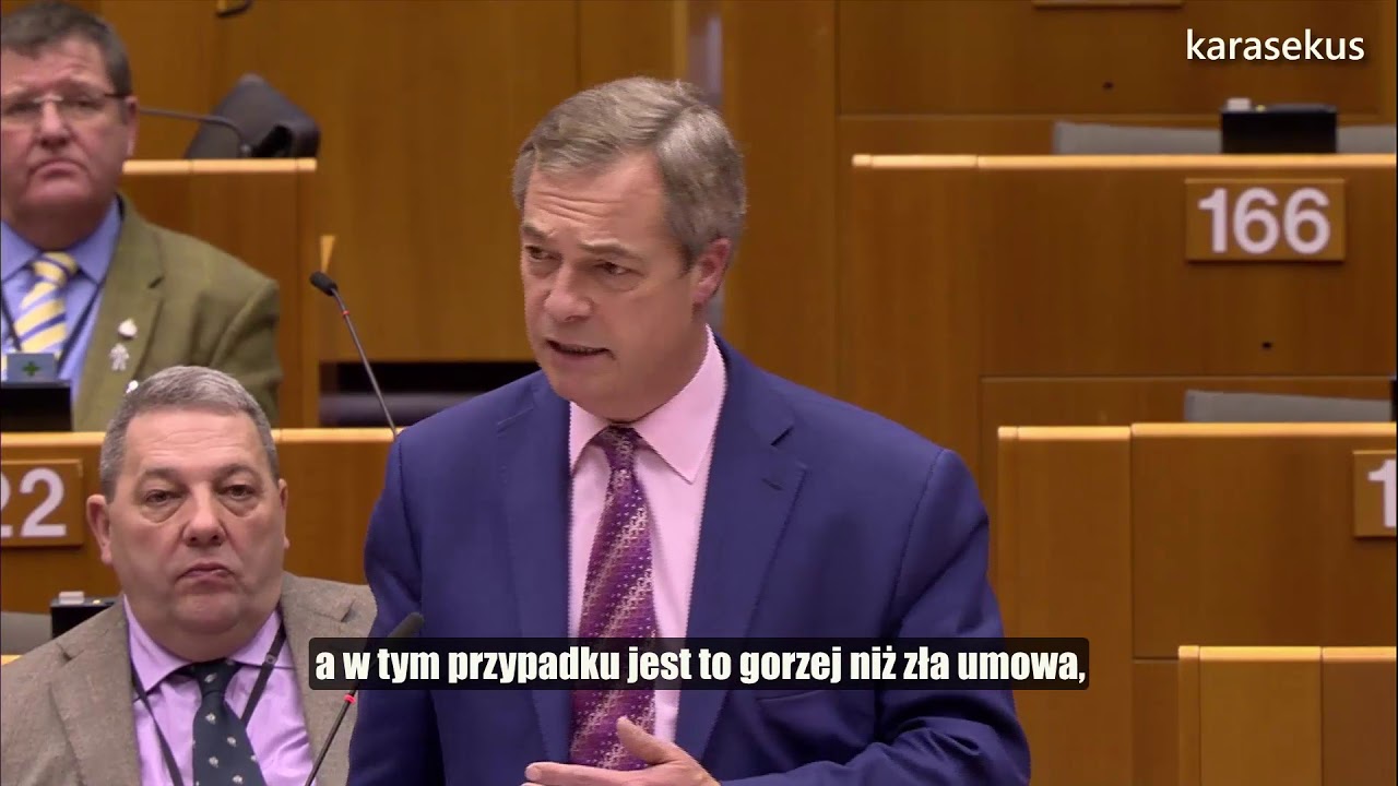 Nigel Farage: 50 miliardów za wyjście z UE