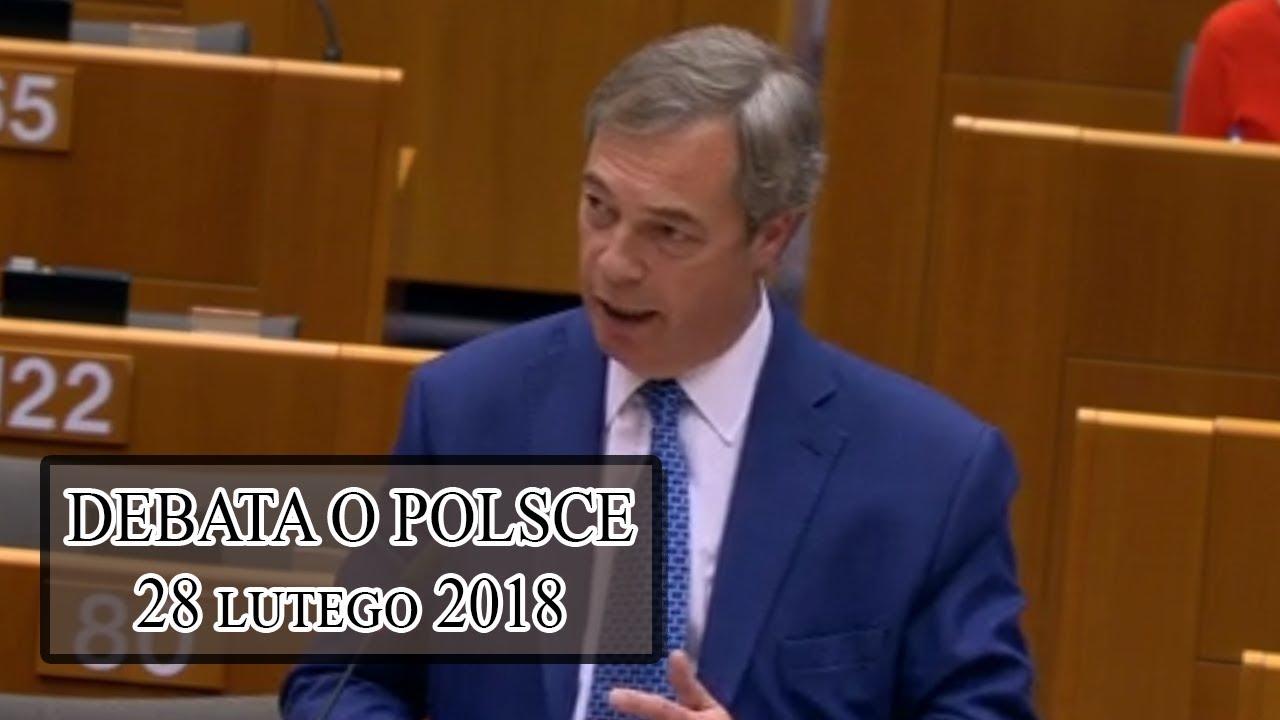 Nigel Farage w obronie Polski przed atakami UE!