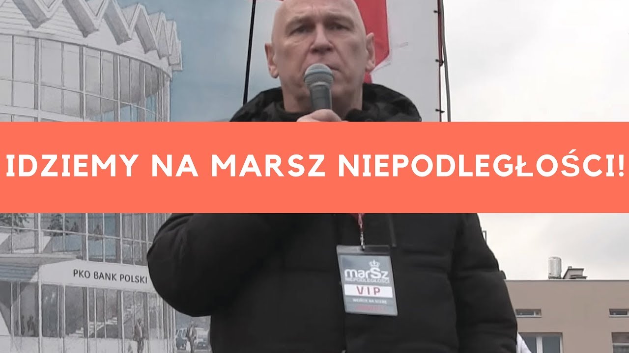 Leszek Żebrowski: idziemy na Marsz Niepodległości!