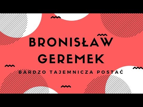 Leszek Żebrowski – Kim był Towarzysz Geremek?