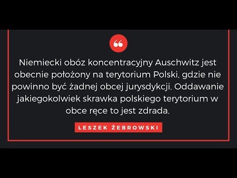 Leszek Żebrowski – wyzwolić Auschwitz