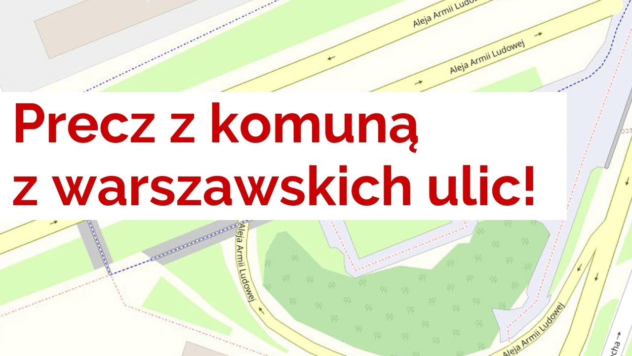 Leszek Żebrowski – precz z komuną z ulic Warszawy