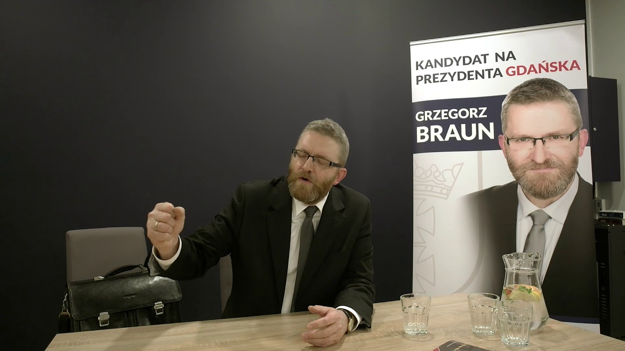 Grzegorz Braun i spotkanie z mieszkańcami Oruni