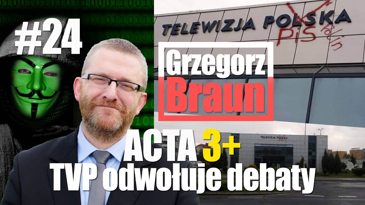 ACTA 3+ | TVP odwołuje debaty