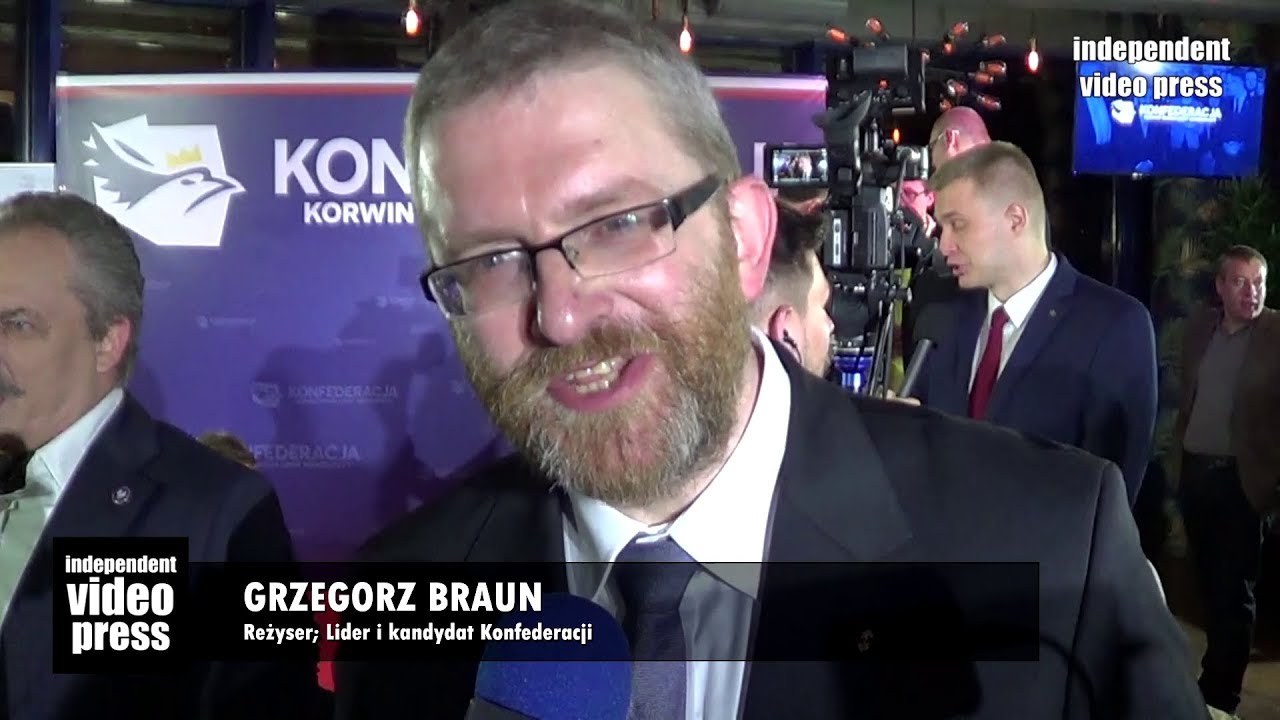 Grzegorz Braun o wyniku KWW Konfederacja