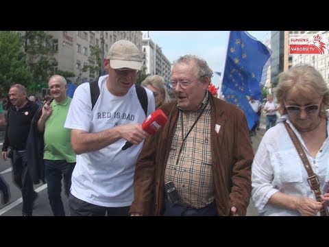 Przerażenie na marszu Koalicji Europejskiej