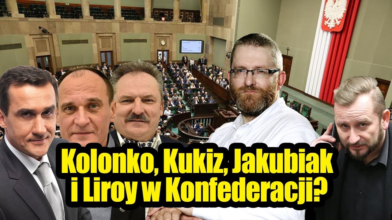 Max Kolonko, Kukiz, Jakubiak i Liroy w Konfederacji?